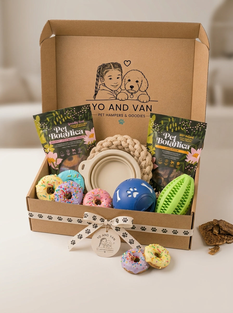 The Ultimate Play & Pamper Pup Box
